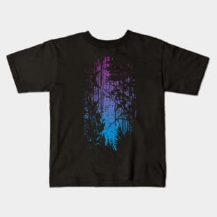 Technicolour Forest Kids T-Shirt